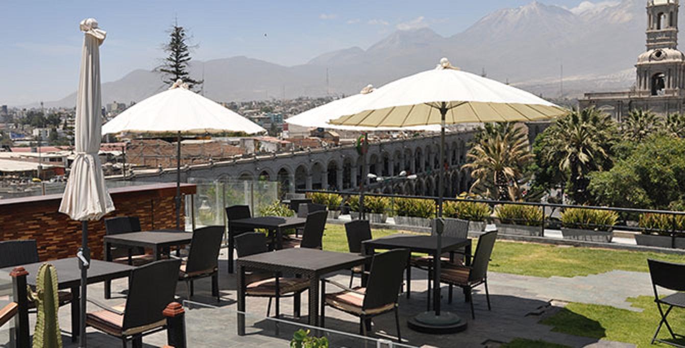 Katari Hotel At Plaza De Armas Arequipa Kültér fotó