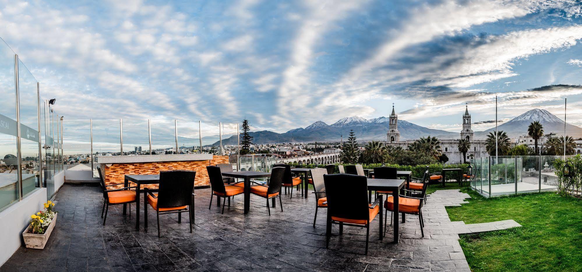 Katari Hotel At Plaza De Armas Arequipa Kültér fotó